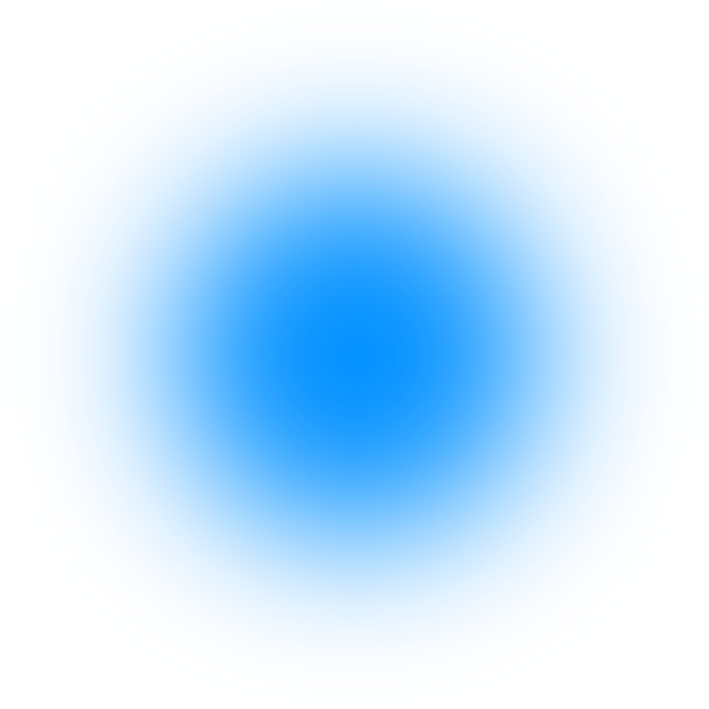 Blue glow background